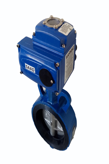 Motorized Actuator Operated Centric Disc Butterfly Valve